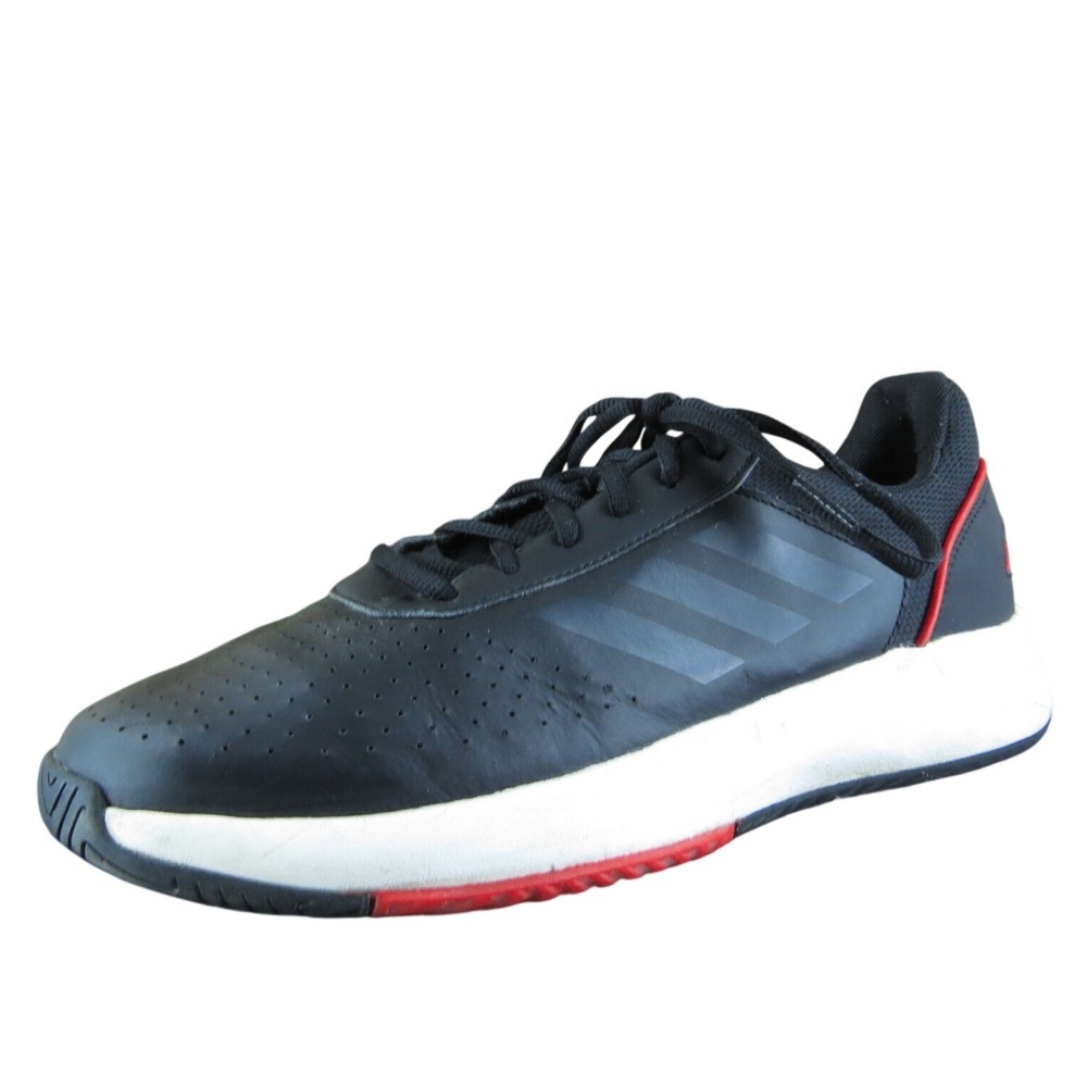 adidas Men's Courtsmash Sneaker Black Synthetic‎ Size 10M Gently Used 2025